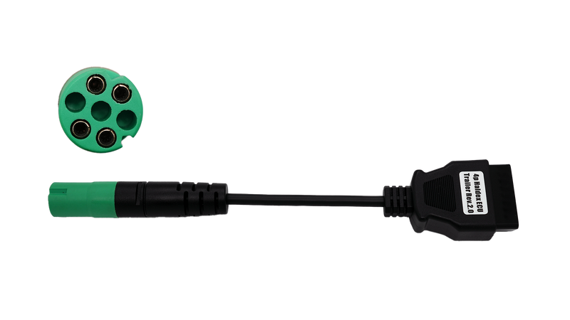 4-polig Haldex (ECU) Trailer OBD-Testkabel