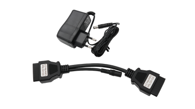 Двойной кабель питания OBD (220 В на 12 В)